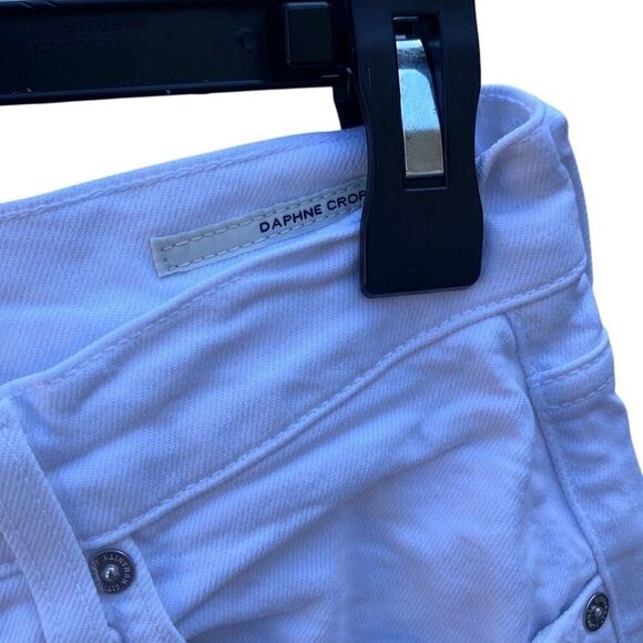 528. Citizens of humanity Daphne crop organic cotton jeans size 28 - Picture 3 of 11